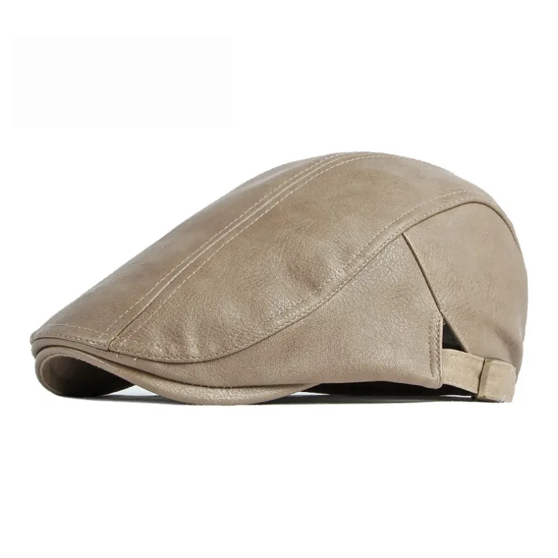 CARDANRO Pu Leather Berets Unisex-7