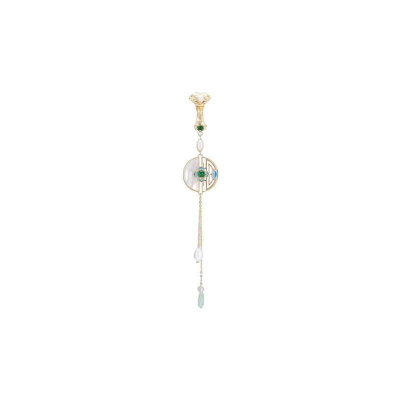 Lockstarfy Mother Of Pearl Brooches Women's-0