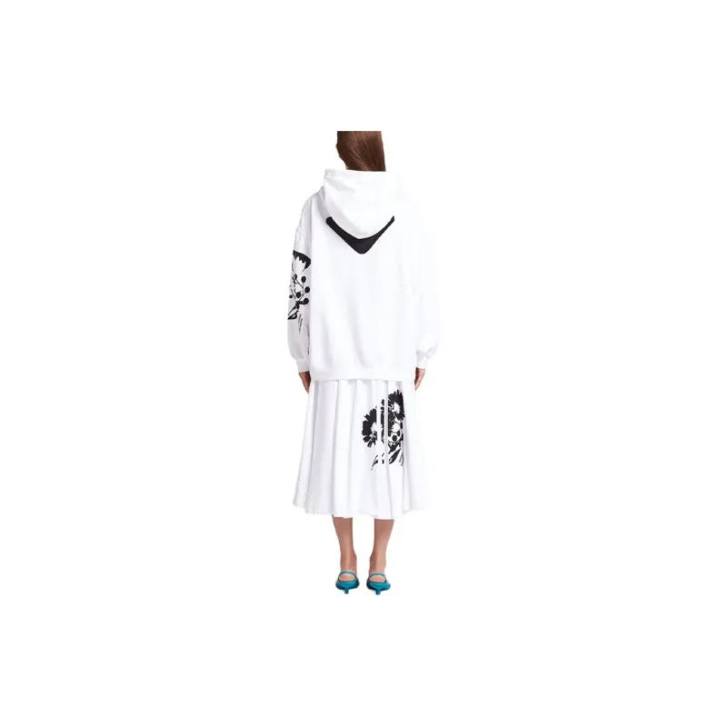 PRADA SS21 Sweatshirt Women's White-2
