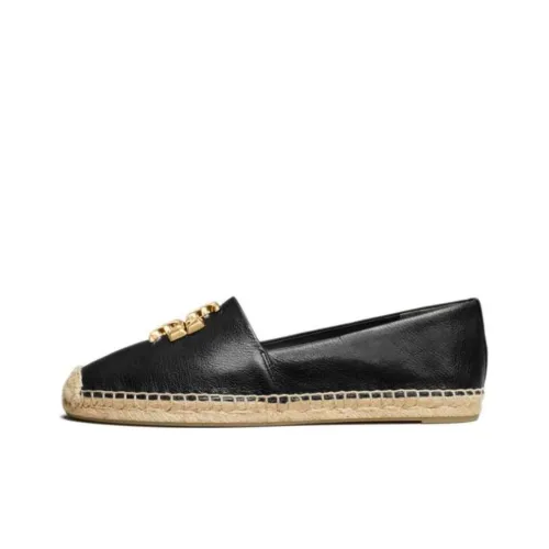 TORY BURCH Eleanor Leather Espadrilles