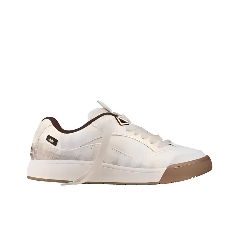 Cactus Jack x DIOR B713 Travis Scott Low-Top Stylish Skateboarding Shoes Men's White Brown-2