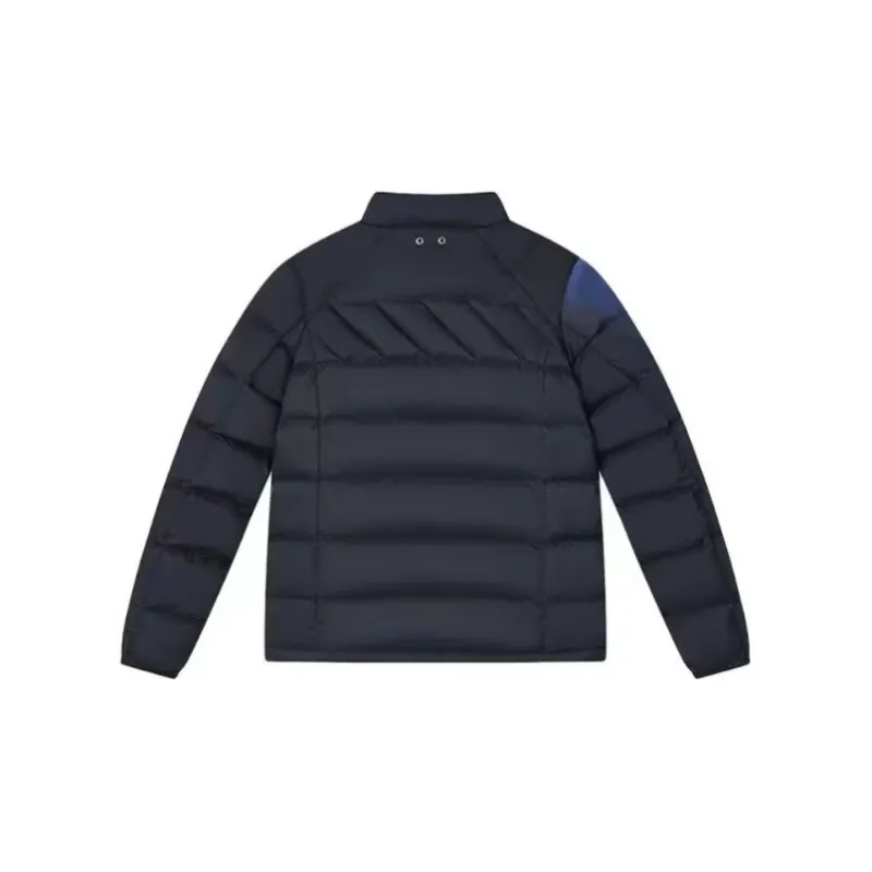 FILA FUSION FILA FUSIO X TEAM WANG Co-branded Edition Down Jacket Men's Jet Black Comes With Survival Bracelet-2