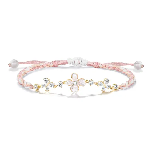 Tanizuku Copper Bracelets Women's Pink