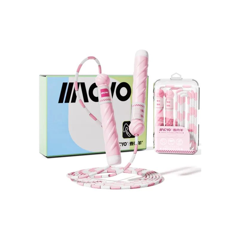 MACYO Student Supply Non Countable Jump Ropes Kids TPE+Cotton Rope+ABS+Silicone Controller-0