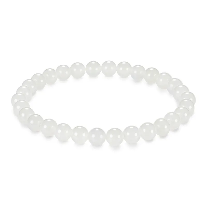 LUKFOOK JEWELLERY Hetian Jade Bracelets White Jade Women's-0