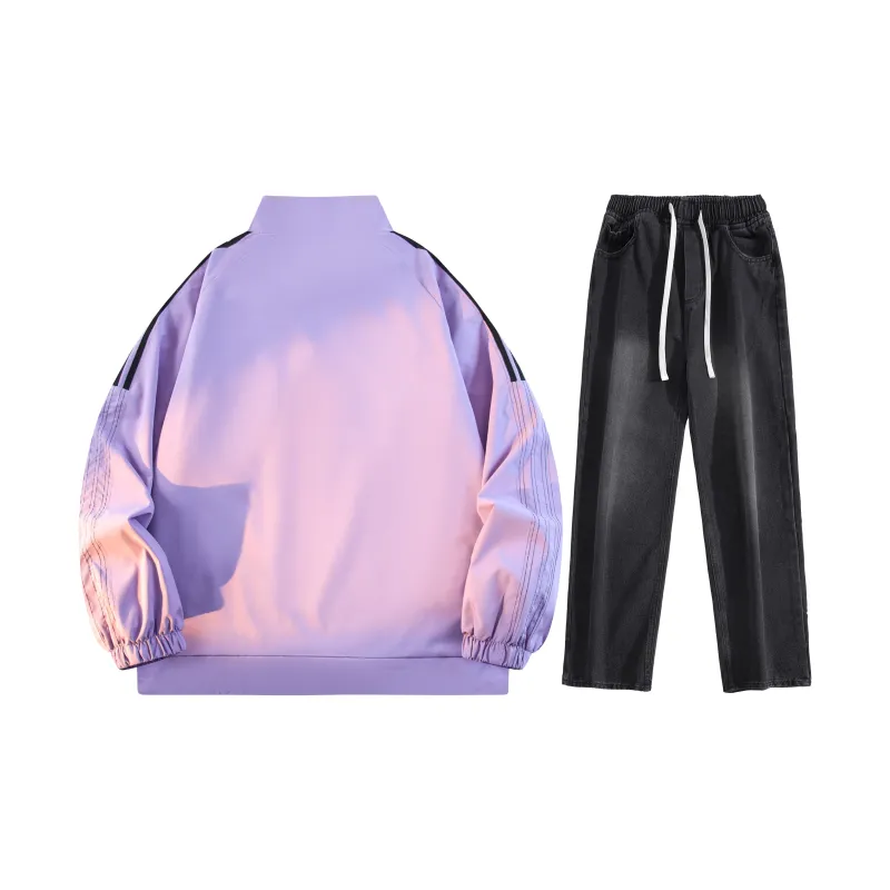 A.X.S.K Casual Sportswear Unisex Black-16