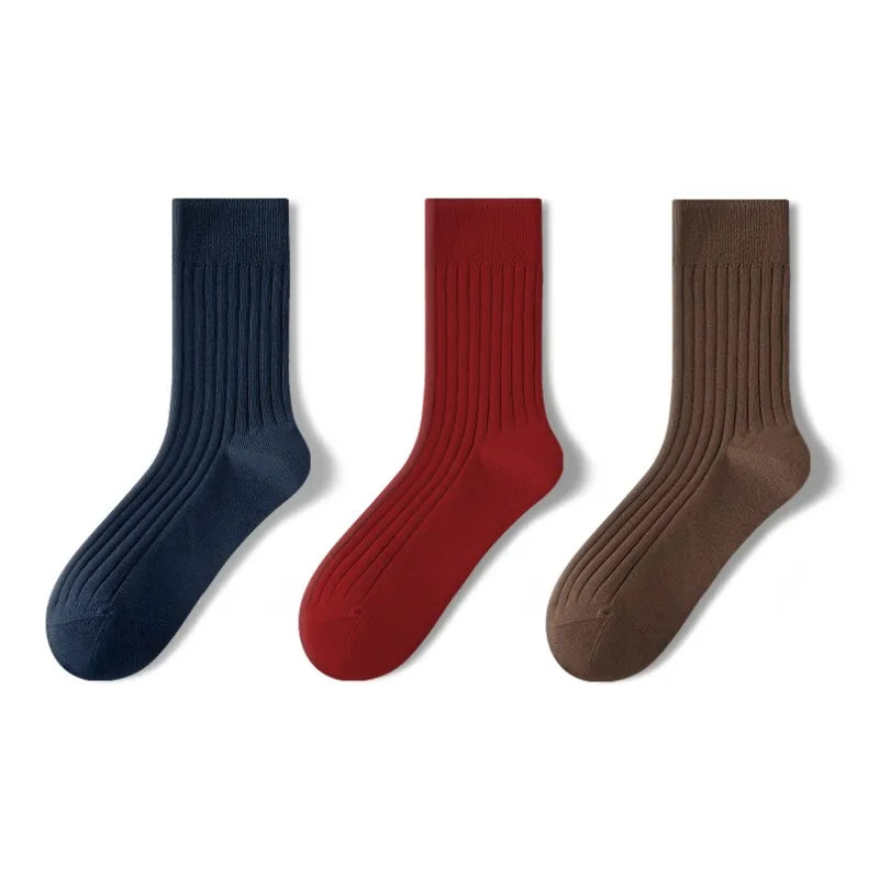 Primeet Mid Calf Socks Men's 3 Pack-9