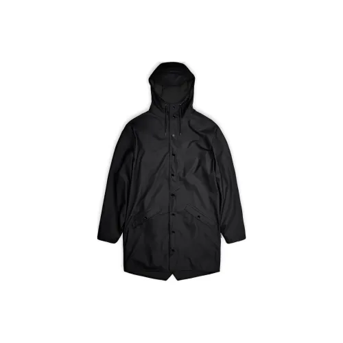 Rains Jackets Unisex Black