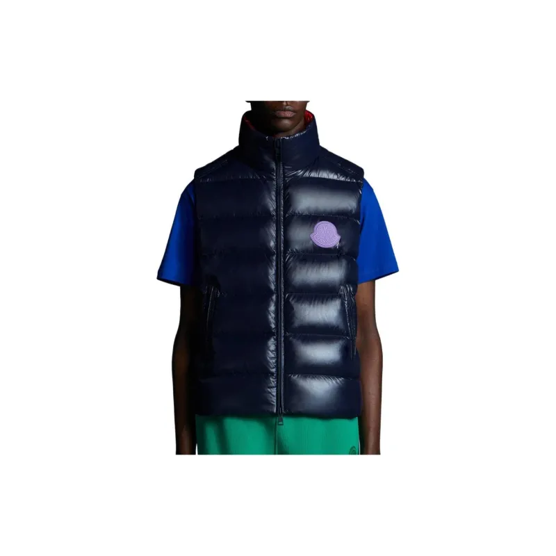 MONCLER GENIUS Vests Men Blue-2