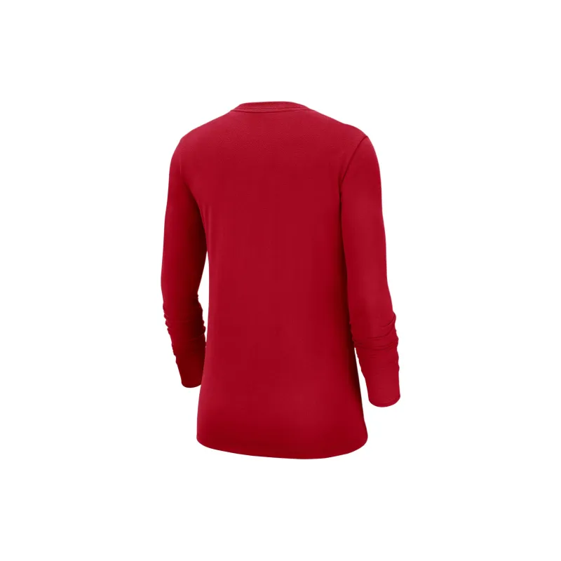 Nike x NBA Chicago BullsDri-Fit T-Shirt Women's Red-1