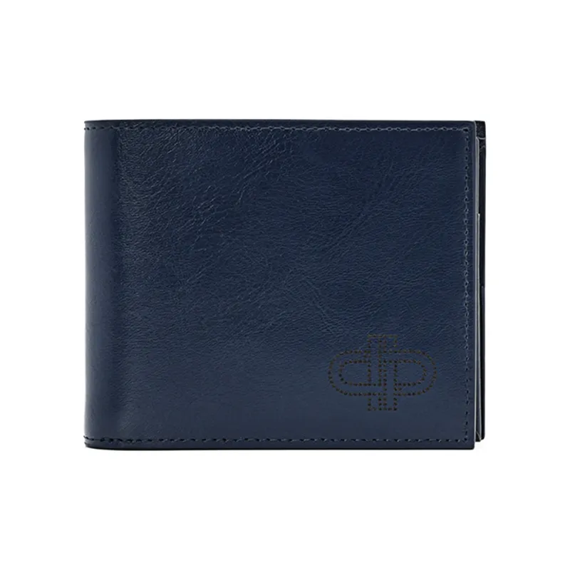 PEDRO Icon Series Cow Leather Wallet Regular Men's Black/Dark Blue-1
