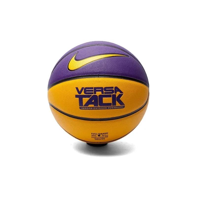 Nike Artificial Leather Basketball Purple Yellow, Lakers Color Scheme Size 7 Ball Indoor, Outdoor, All-2
