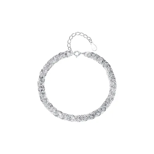 Royal Dragon Mirror 925 Sterling Silver Bracelets Women's