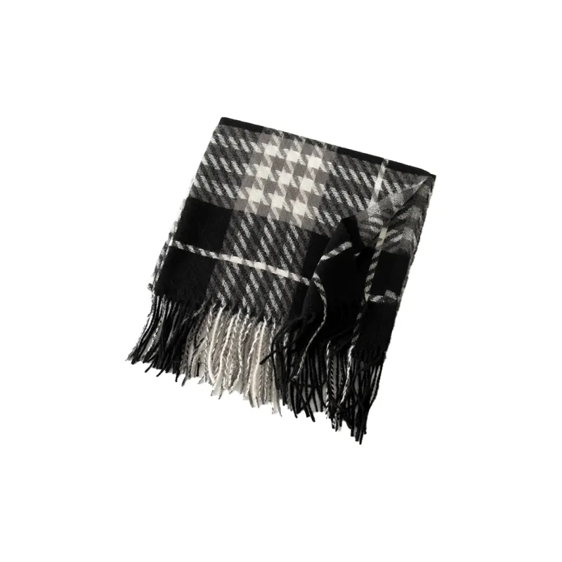 ASTAR HADES Wool Knit Scarves Unisex Multicolor-5