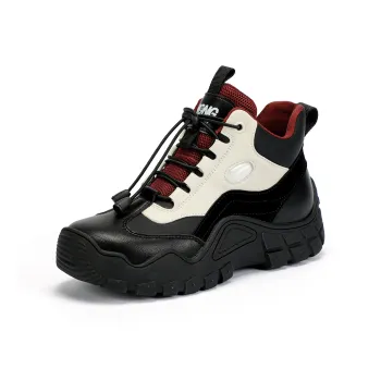RED DRAGONFLY Flat Shoes Lightweight Warm High Top Casual Shoes Women's Beige/Black/Beige/Apricot