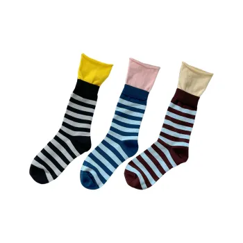 BEAR UNION Mid Calf Socks Women's 3 Pack