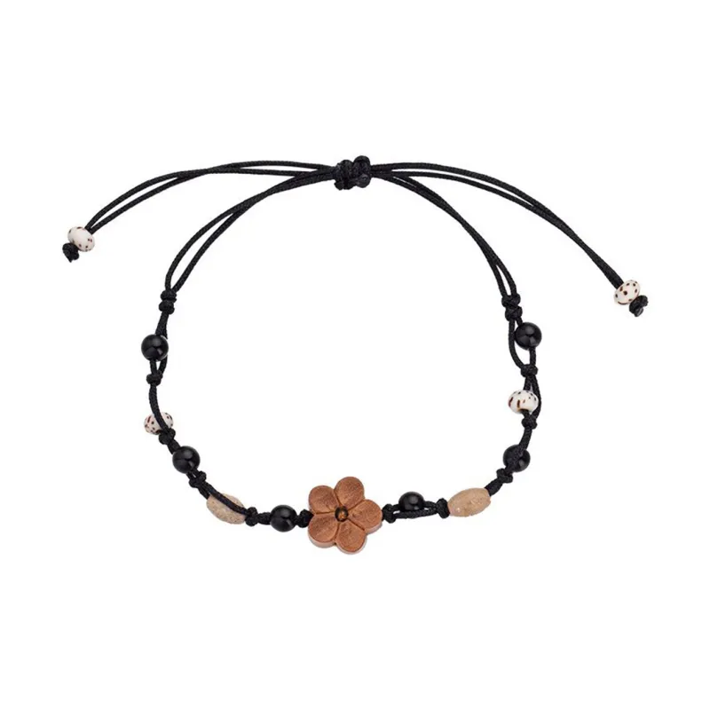 Oriental Jade Peachwood Bracelets Unisex-0