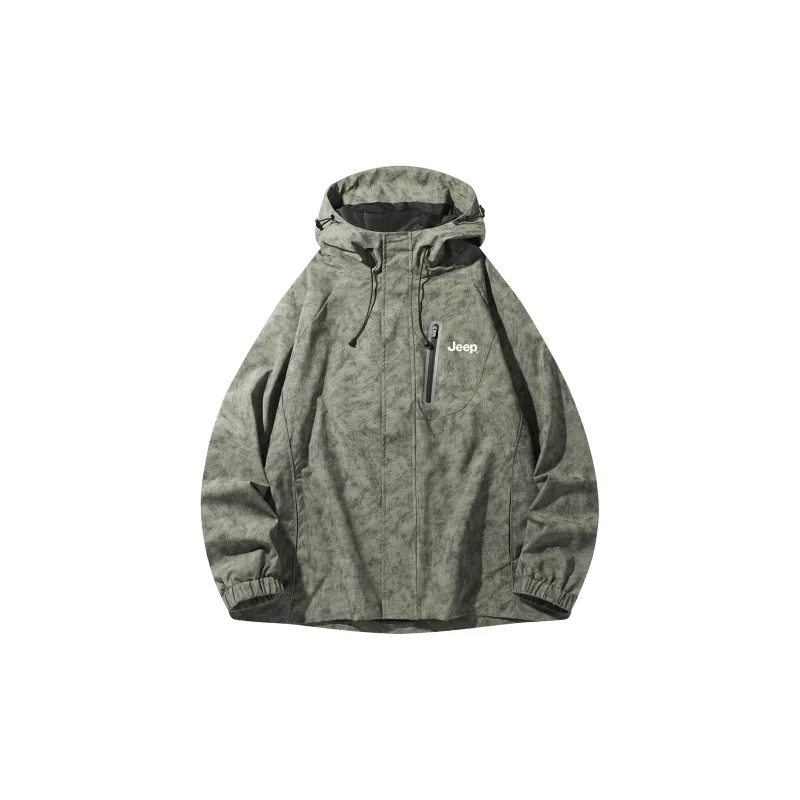 Jeep Trench Coats Unisex-41