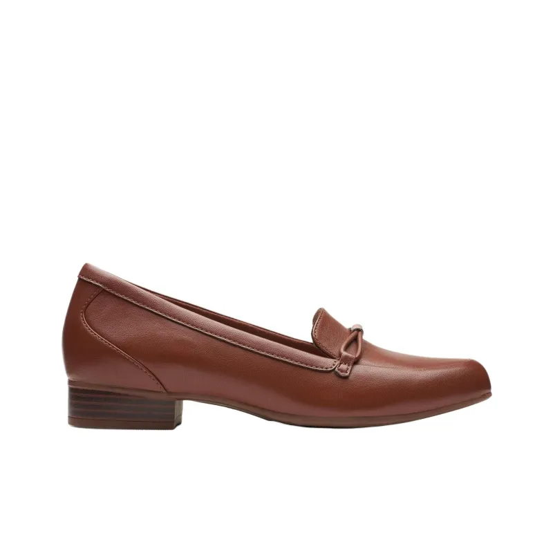 Clarks Juliet Shine Loafers 2.5cm Women's Brown-1