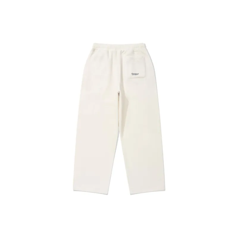 COVERNAT FW24 Casual Pants Unisex Ivory-1