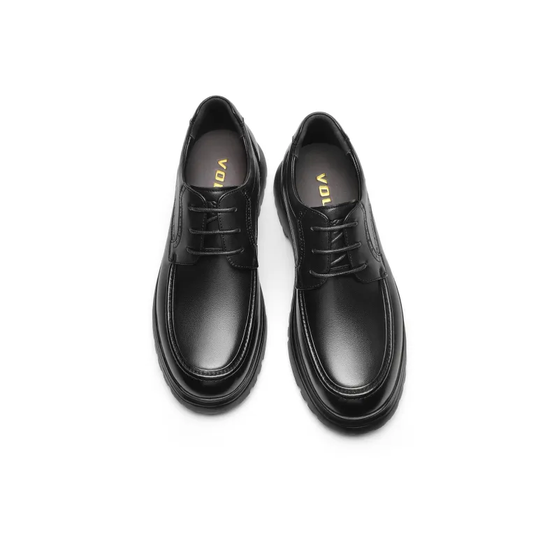 VOLO Big Head Shoes Dress Shoes Men's Black-2