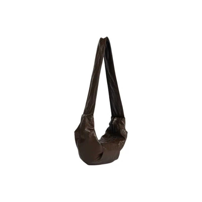 DALO PU Crossbody Shoulder Bags Women's Black/Coffee/Ecru/Mud-3