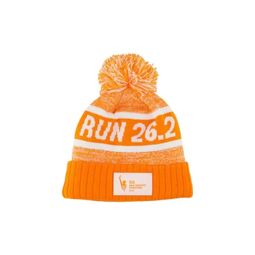 New Balance Acrylic Beanies Unisex Orange