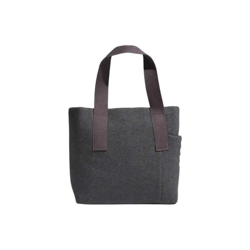 Adidas Cotton Tote Bag Shopping Bag Handbag Unisex Charcoal-2