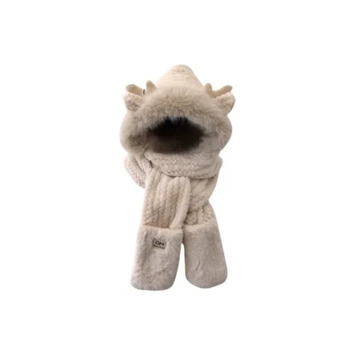 Fishing For Bears Polyester Hoods & Plush Hats Unisex