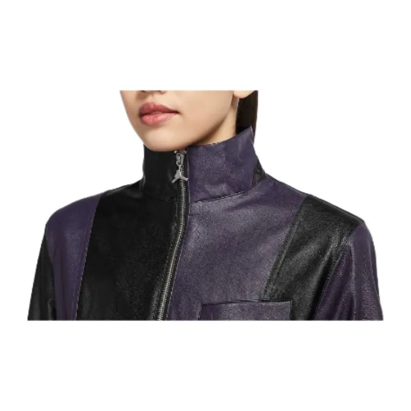 Jordan Jacket Women's Black Purple-4