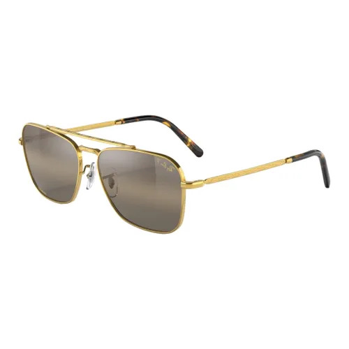 RayBan Crystal Aviator Sunglasses Men's Yellow