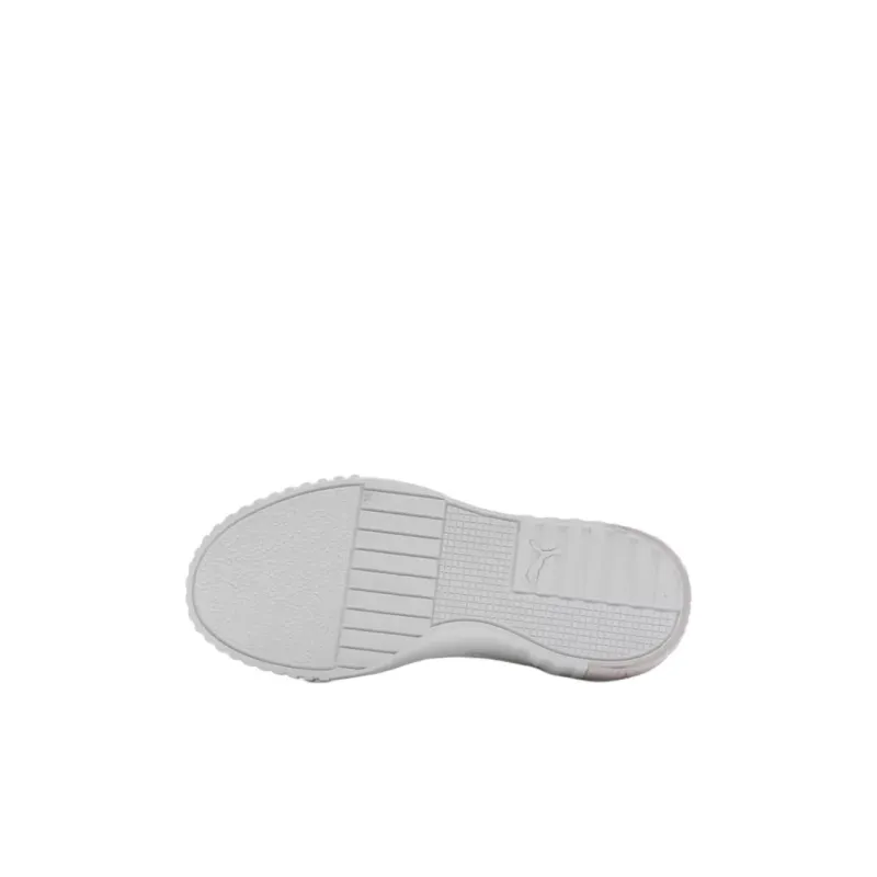 PUMA Cali Anti-Slip Wear-Resistant Low-Top Kids' Skateboarding Shoes White Pink Children Aged 3-7 Years Old-4