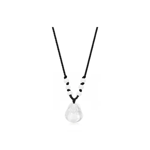 Welcome To The Treasure Chalcedony Zodiac Year Wealth And Blessing Joy Without Worry Necklace Unisex