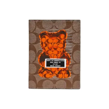 COACH Passport Holders Brown