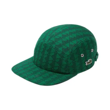 LACOSTE Monogram print Organic Cotton Cap