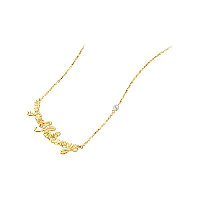 BABYBEI Shell Pearl Necklaces Women's-1