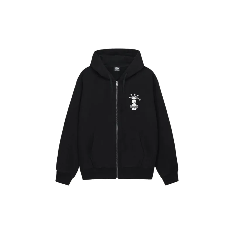 Stussy Crown Band Zip Hoodie-6