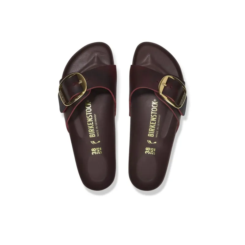 Birkenstock EVA Slip-Resistant Slide Slippers Women's Red Brown Regular-3