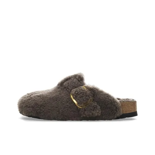 Birkenstock Slip-Resistant Wrap-toe Slippers Women's Brown Narrow Fit