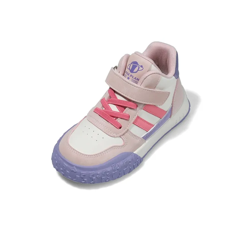 BIG WASP Slip Resistant Anti Kick Abrasion Resistant Mid Top Kids' Skateboarding Shoes Kids'-10
