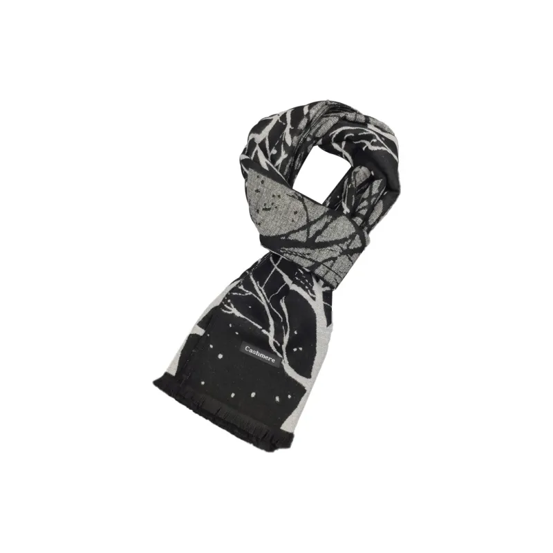 ASTAR HADES Viscose Knit Scarves Unisex-11