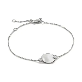 Monica Vinader Charm detail Chain Bracelet