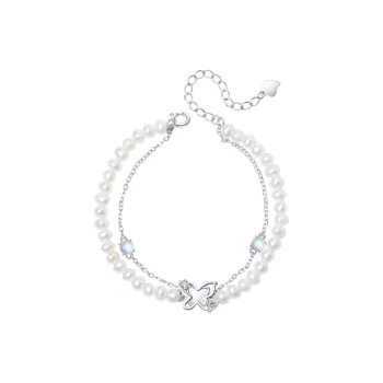 Celebrate The Great Blessing Freshwater Pearl Bracelets Women's