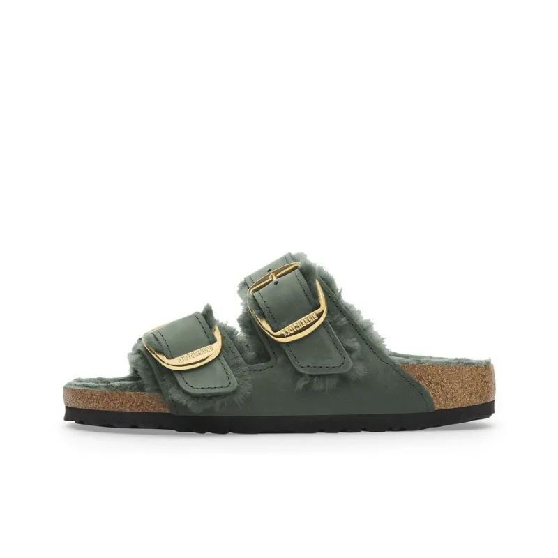 Birkenstock EVA Slip-Resistant Slide Slippers Women's Dark Green Regular-0
