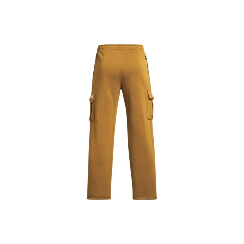 Under Armour ProjectRock Icon Tools Of The Trade Casual Pants Men's Yellow Ochre-1