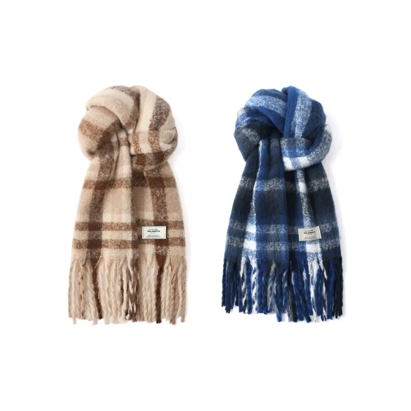 FREE RABBITⅡ Extra Long Thick Warm Scarf Shawl Unisex-22