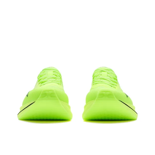 XTEP Two Thousand Kilometers 2.0 Running Shoes Men Low Top Fluorescent Lime Green/Black-4