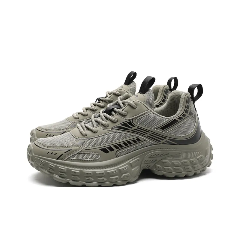 K-bird Anti-Slip Wear-Resistant Low-Top Chunky Sneakers Men's-15