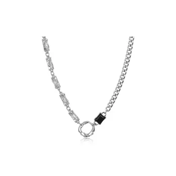 WEST ISLAND Titanium Steel Necklaces Unisex