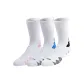 3 Pack (White Black+White Dark Blue+White Pink)